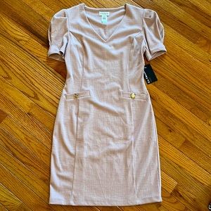 NWT Textured Pink Dress